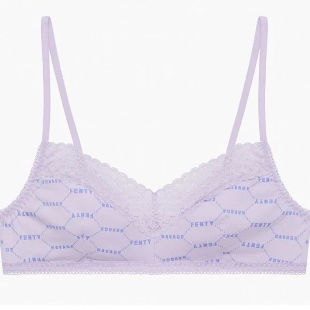 Savage X Fenty Fair Dust Cotton Essentials Cotton Bralette